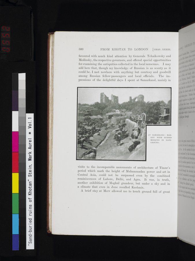 Sand-Buried Ruins of Khotan : vol.1 / Page 552 (Color Image)