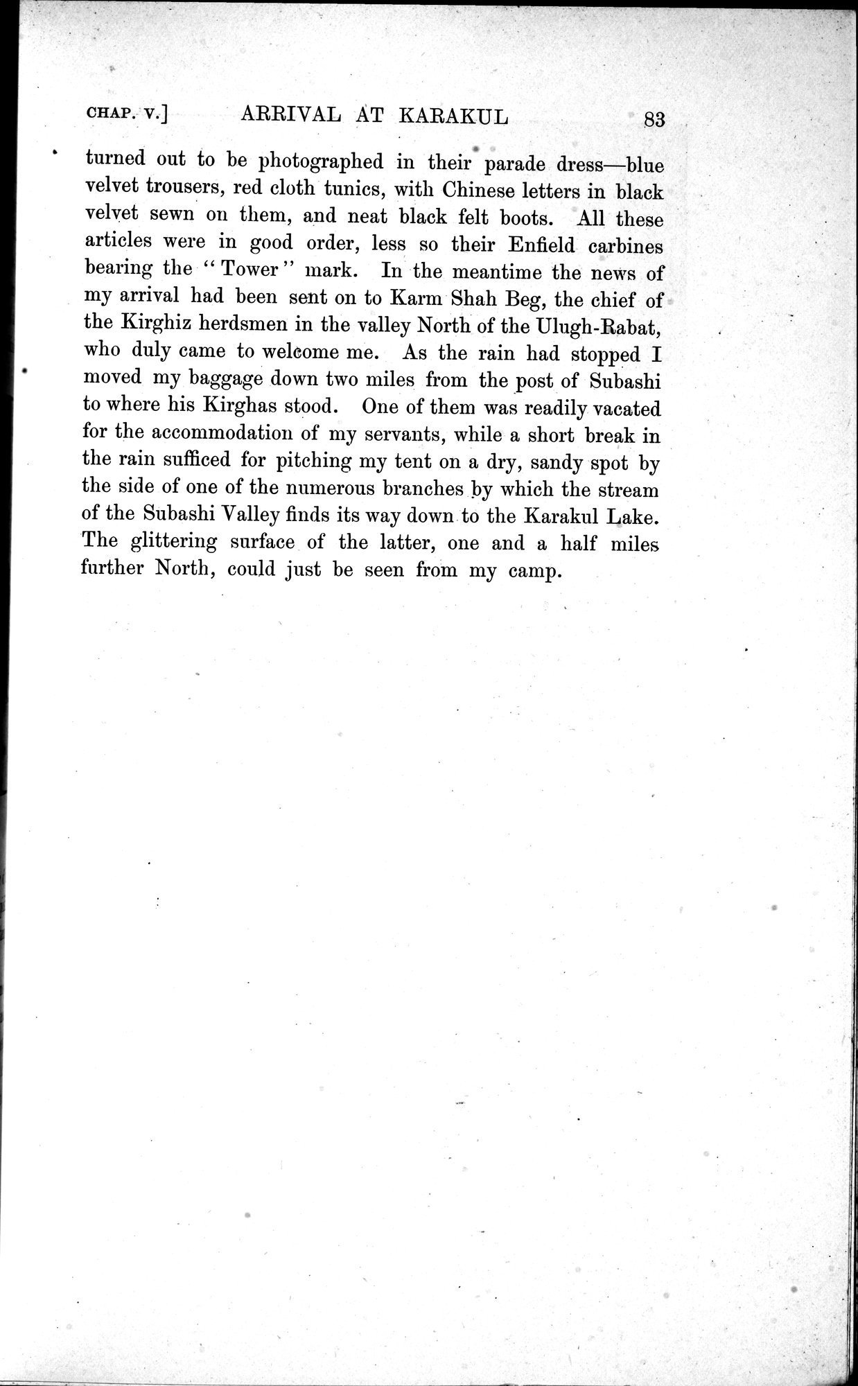 Sand-Buried Ruins of Khotan : vol.1 / 135 ページ（白黒高解像度画像）