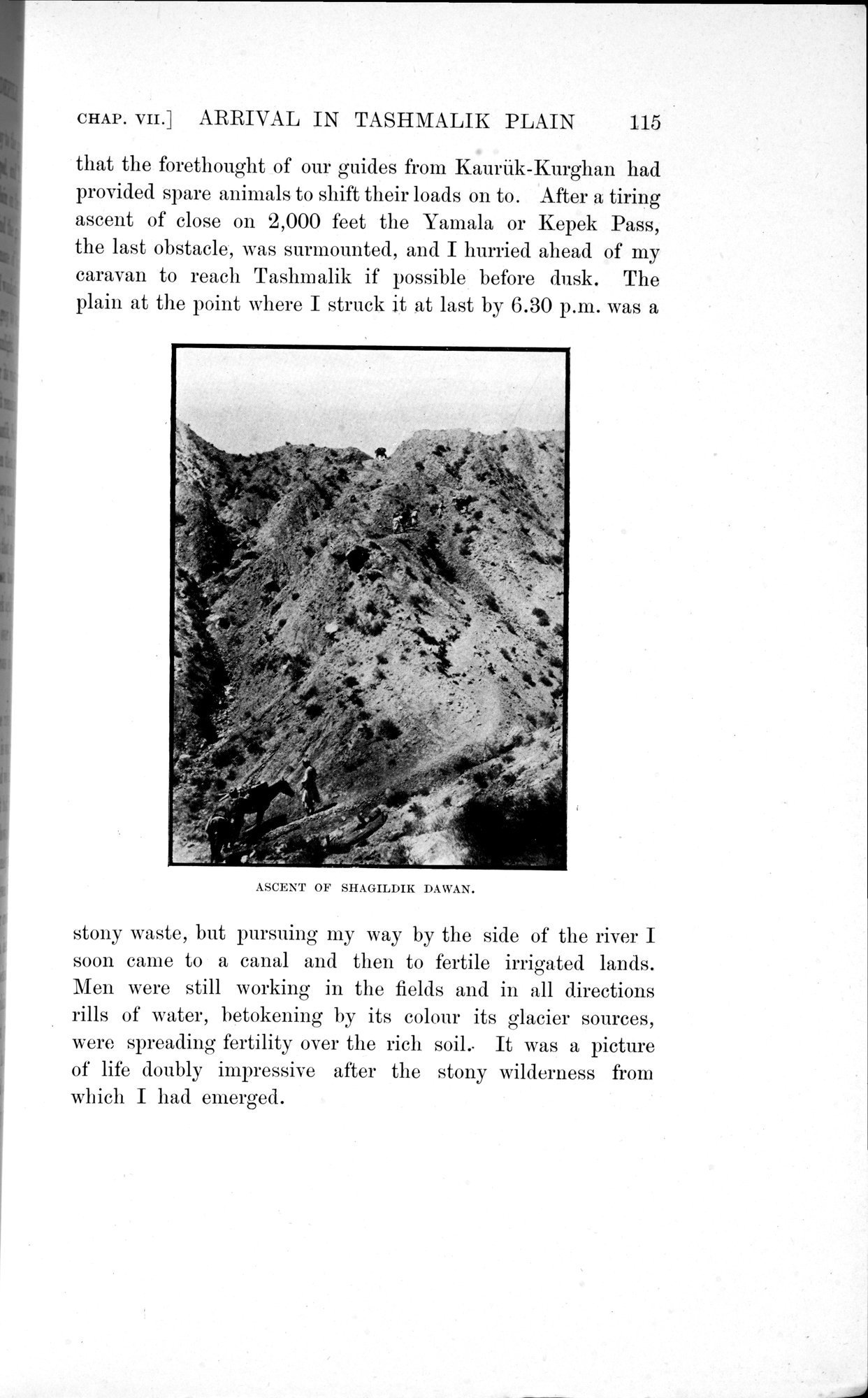 Sand-Buried Ruins of Khotan : vol.1 / 167 ページ（白黒高解像度画像）