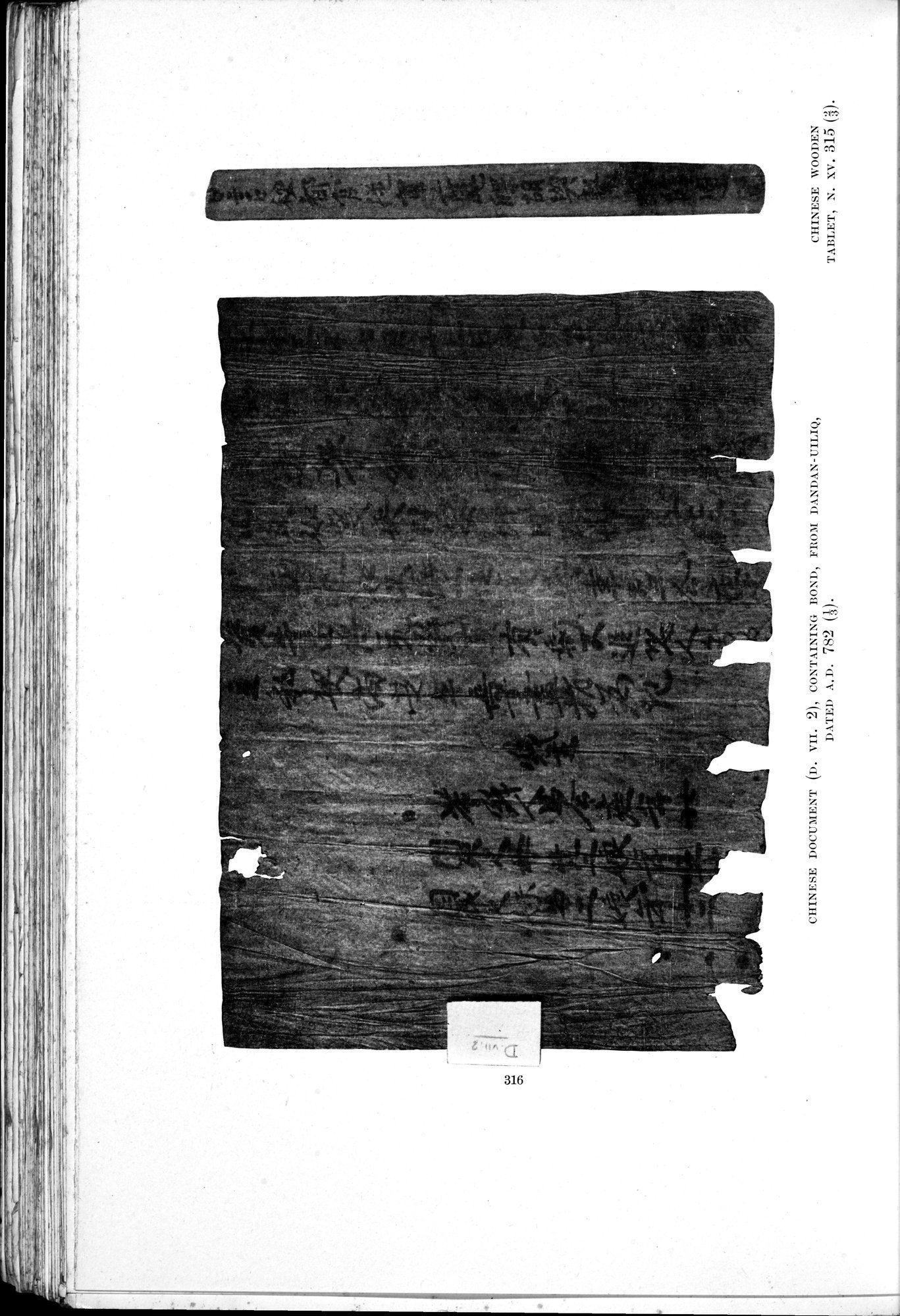 Sand-Buried Ruins of Khotan : vol.1 / Page 368 (Grayscale High Resolution Image)