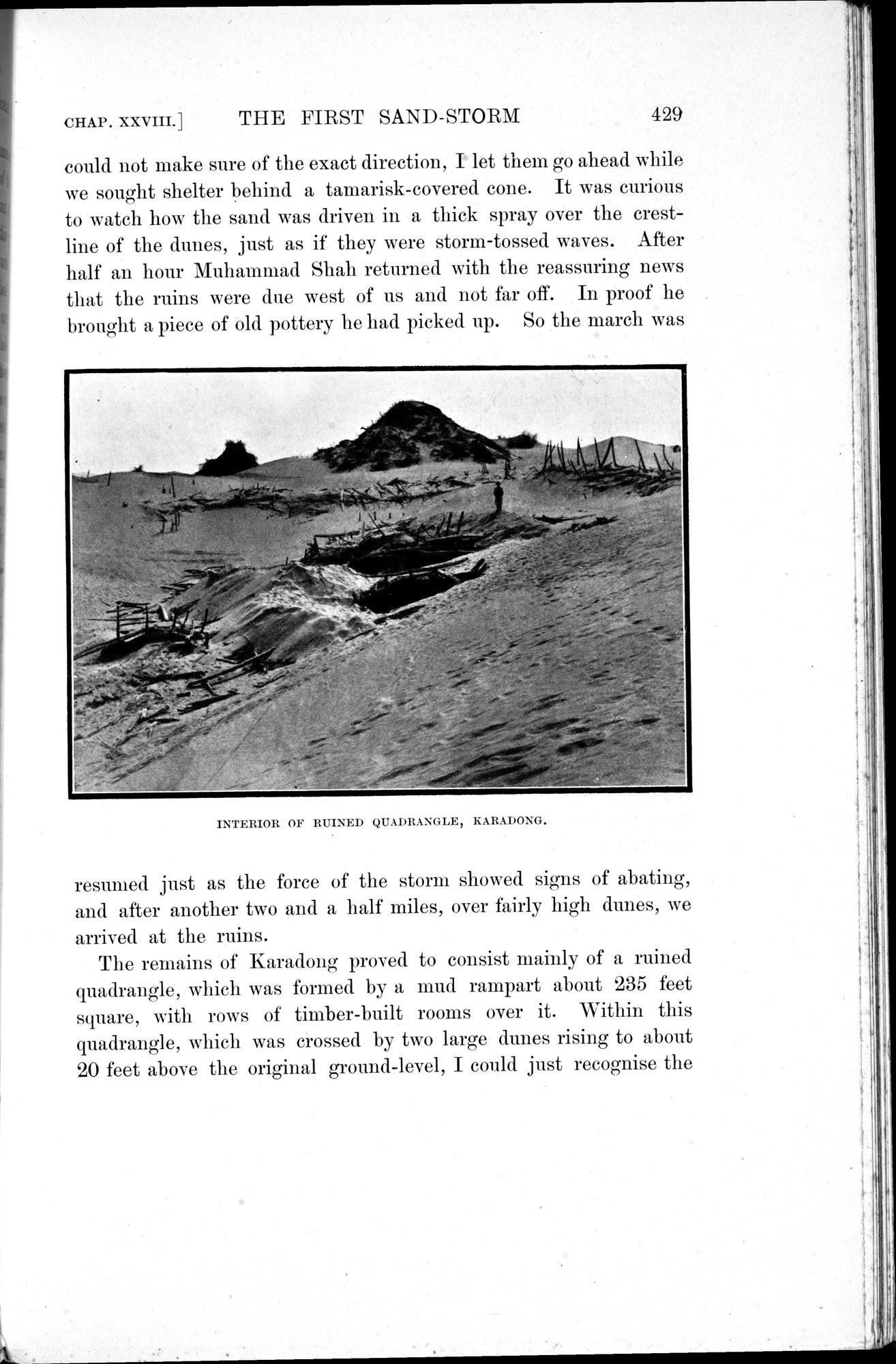 Sand-Buried Ruins of Khotan : vol.1 / 481 ページ（白黒高解像度画像）