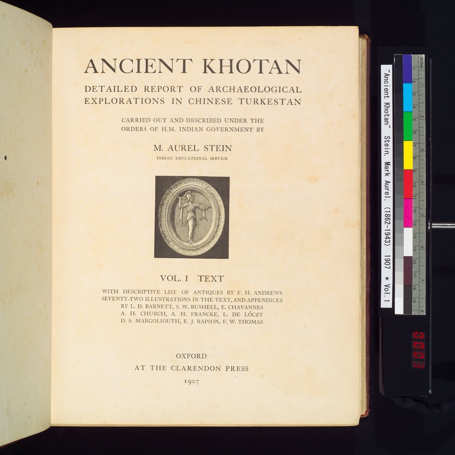Ancient Khotan : vol.1 / 5 ページ（カラー画像）