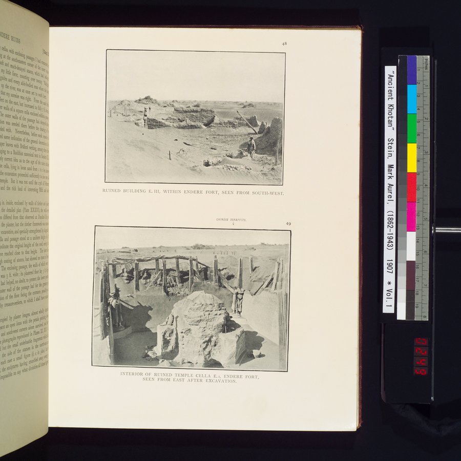 Ancient Khotan : vol.1 / 497 ページ（カラー画像）