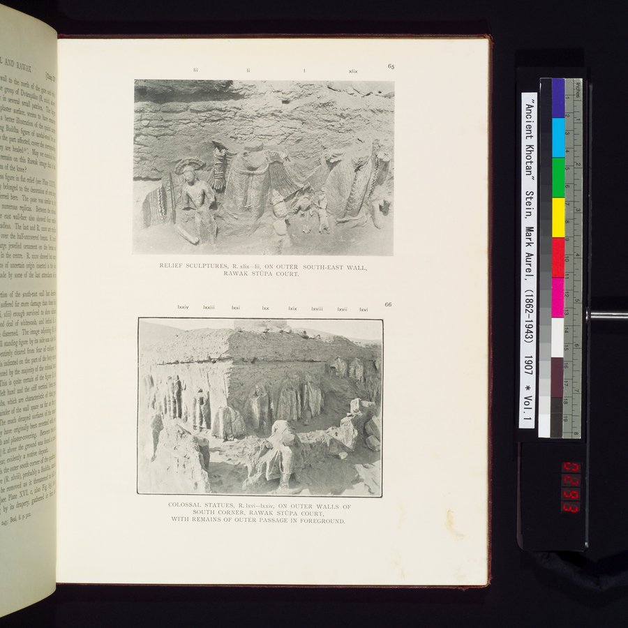 Ancient Khotan : vol.1 / 587 ページ（カラー画像）