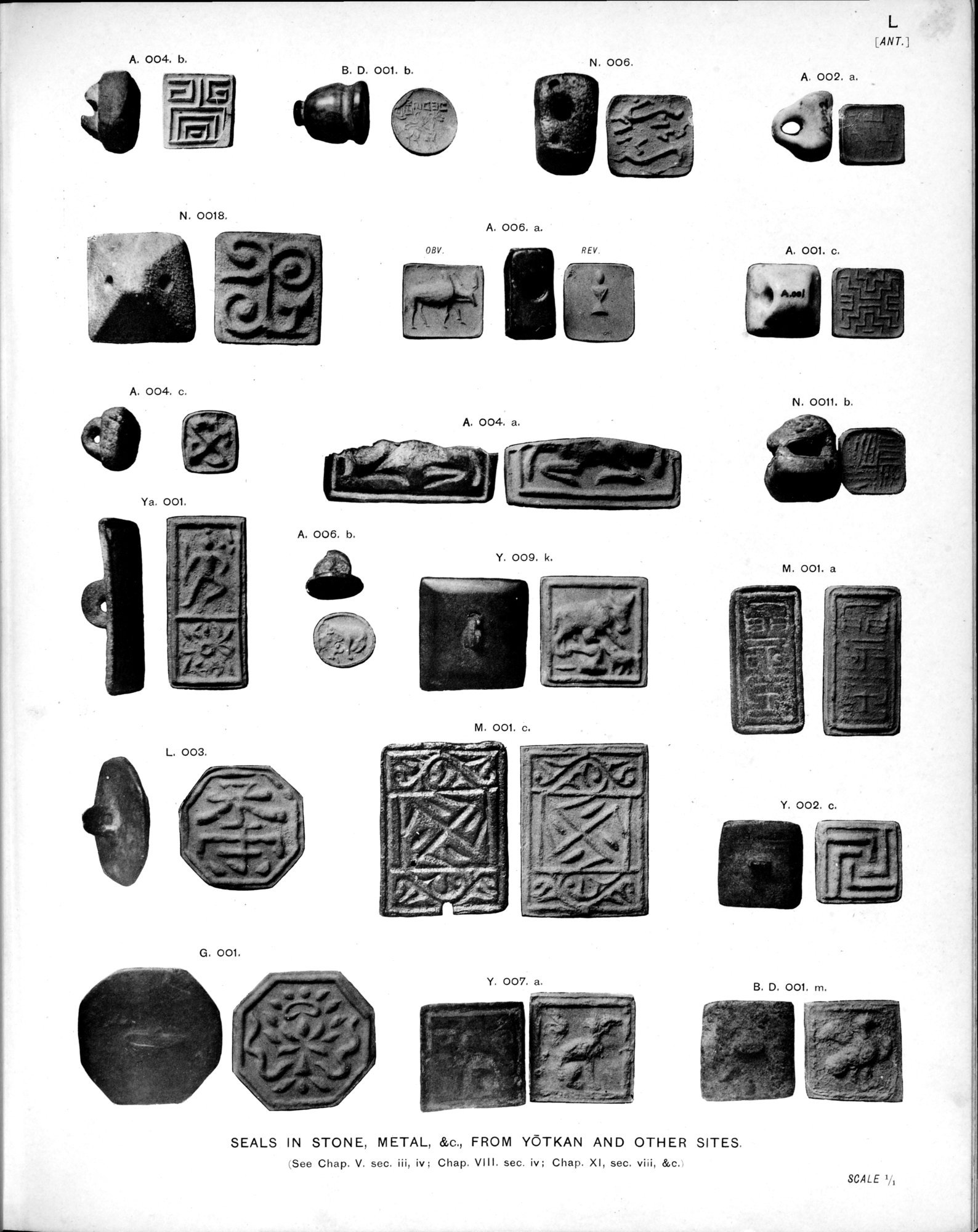 Ancient Khotan : vol.2 / 111 ページ（白黒高解像度画像）
