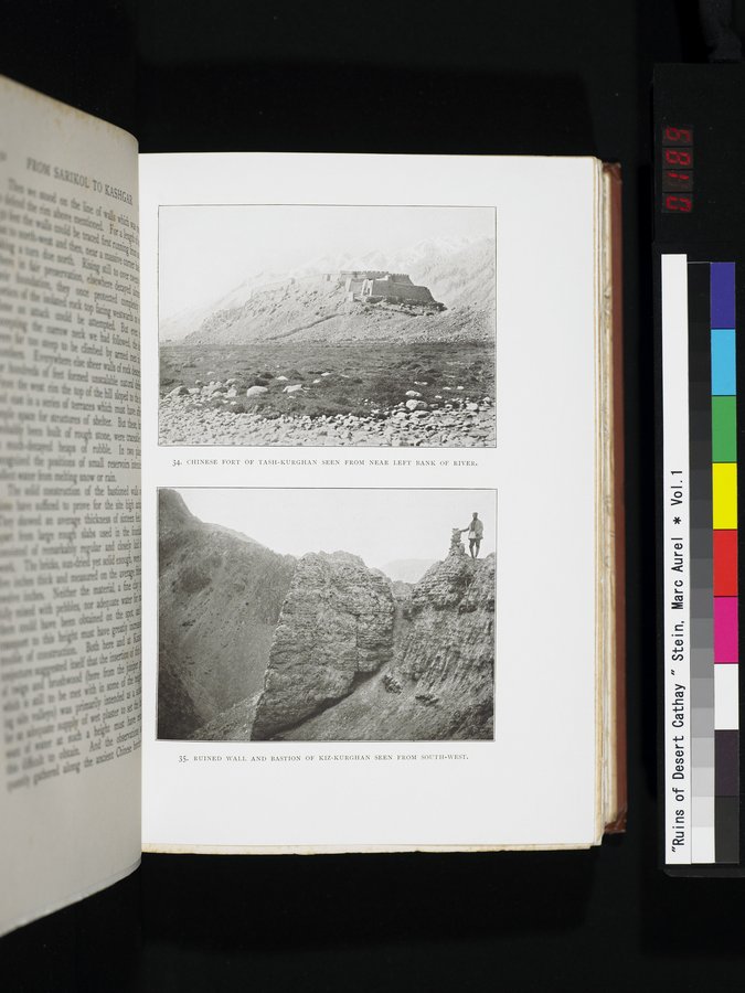 Ruins of Desert Cathay : vol.1 / 189 ページ（カラー画像）