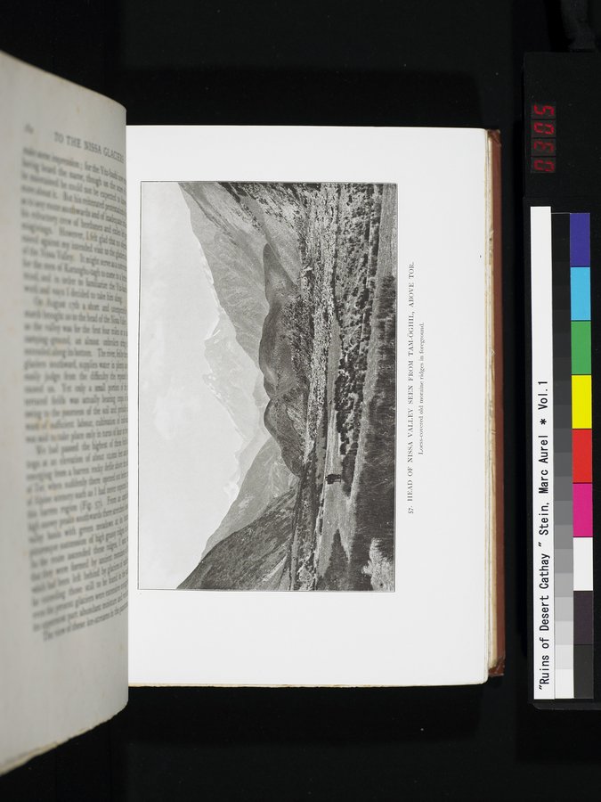 Ruins of Desert Cathay : vol.1 / 305 ページ（カラー画像）
