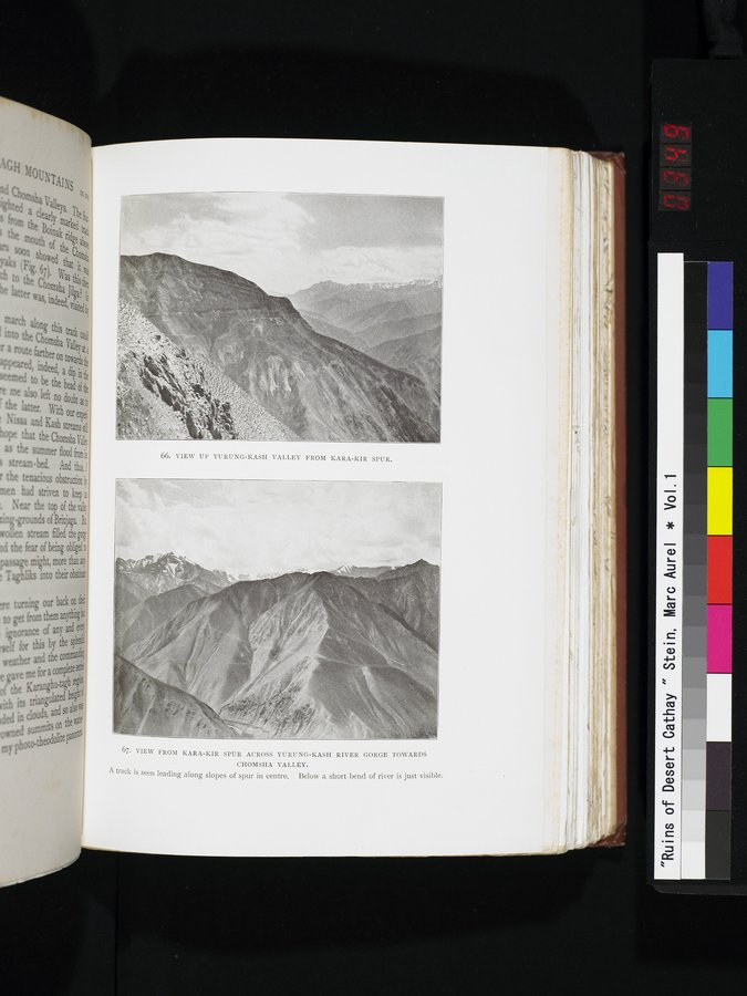 Ruins of Desert Cathay : vol.1 / 349 ページ（カラー画像）