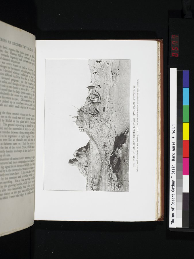 Ruins of Desert Cathay : vol.1 / 577 ページ（カラー画像）