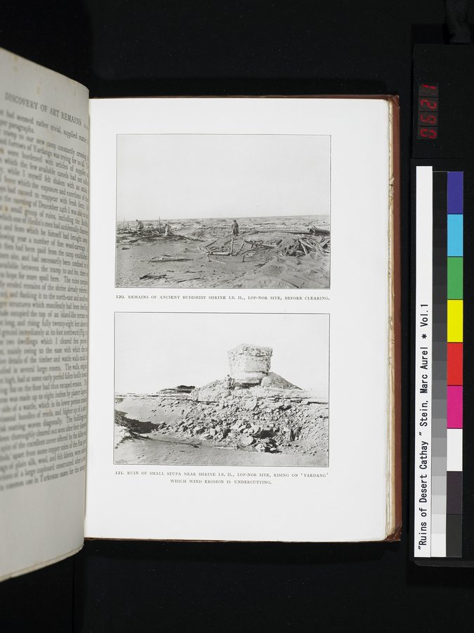 Ruins of Desert Cathay : vol.1 / 621 ページ（カラー画像）