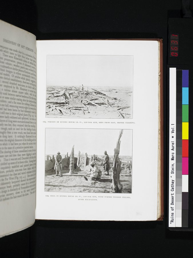 Ruins of Desert Cathay : vol.1 / 631 ページ（カラー画像）