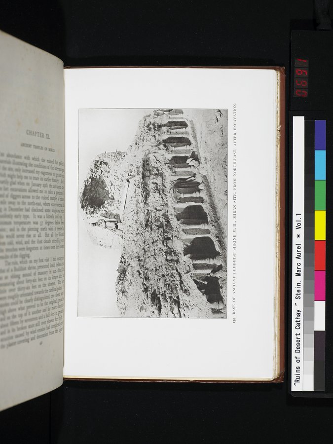 Ruins of Desert Cathay : vol.1 / 691 ページ（カラー画像）