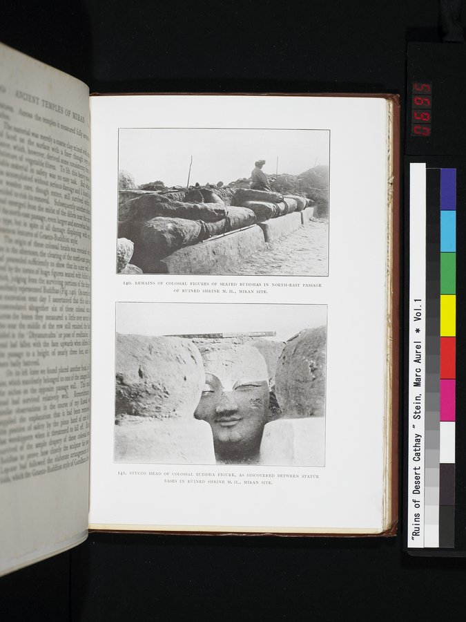 Ruins of Desert Cathay : vol.1 / 695 ページ（カラー画像）