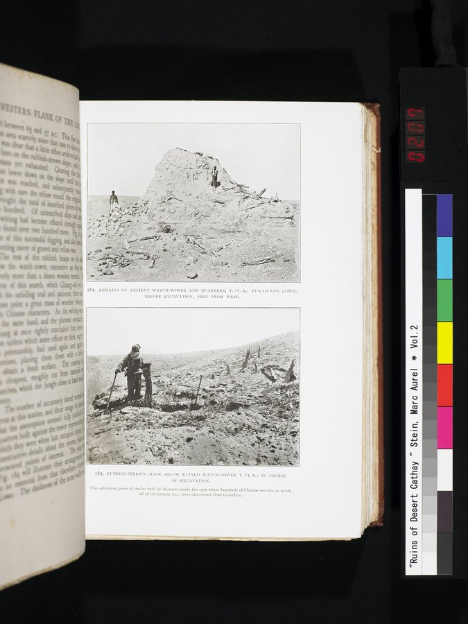 Ruins of Desert Cathay : vol.2 / 207 ページ（カラー画像）