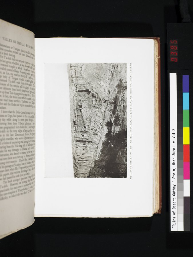 Ruins of Desert Cathay : vol.2 / 385 ページ（カラー画像）
