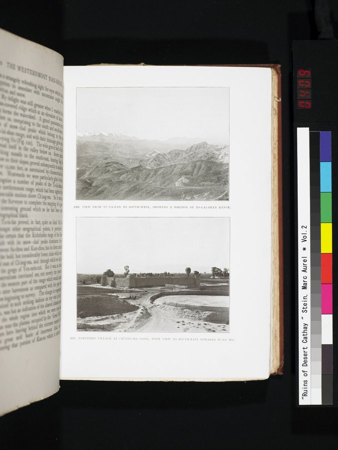 Ruins of Desert Cathay : vol.2 / 409 ページ（カラー画像）