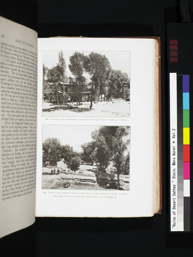 Ruins of Desert Cathay : vol.2 / 435 ページ（カラー画像）
