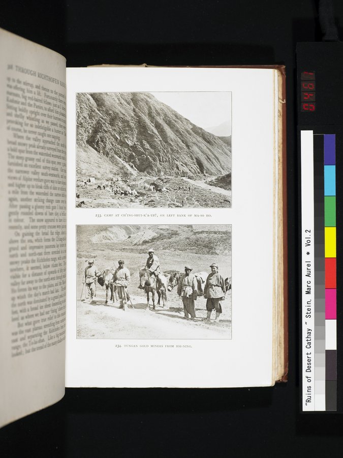 Ruins of Desert Cathay : vol.2 / 461 ページ（カラー画像）