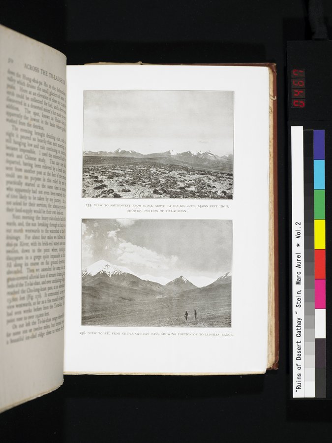 Ruins of Desert Cathay : vol.2 / 467 ページ（カラー画像）
