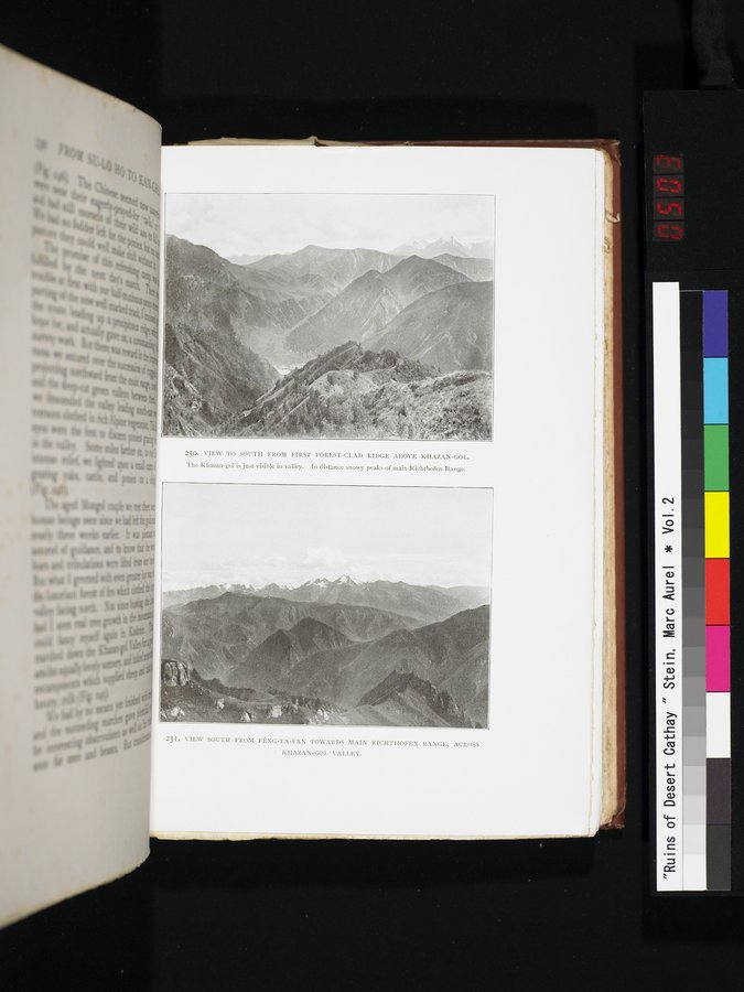 Ruins of Desert Cathay : vol.2 / 503 ページ（カラー画像）