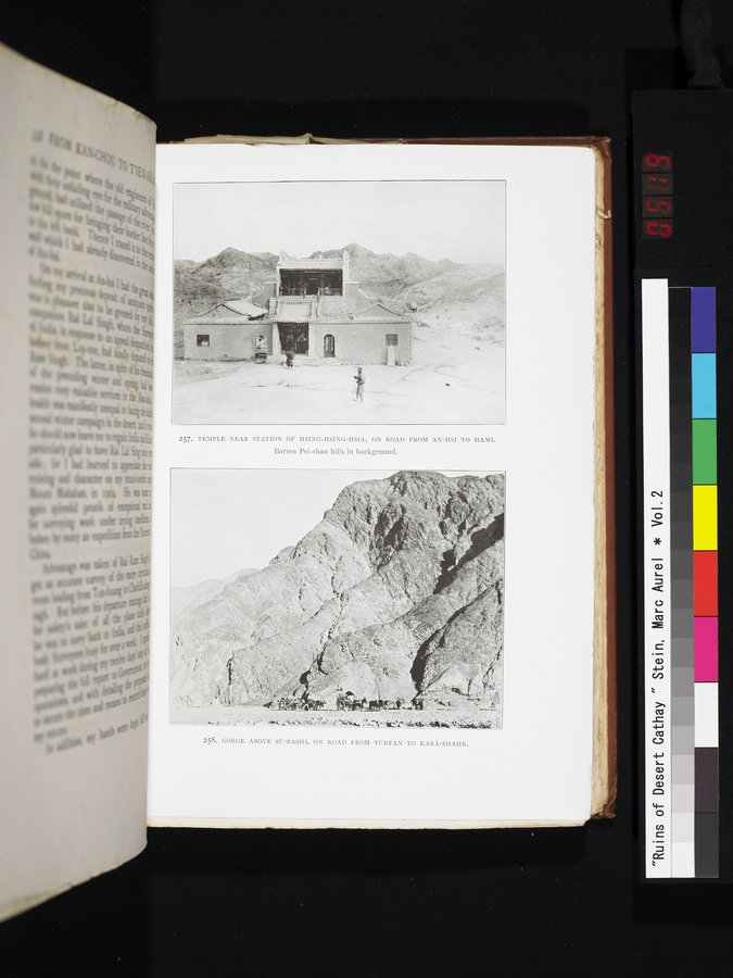 Ruins of Desert Cathay : vol.2 / 519 ページ（カラー画像）