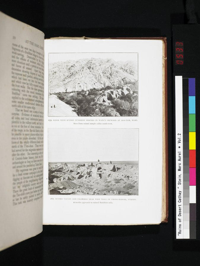 Ruins of Desert Cathay : vol.2 / 533 ページ（カラー画像）