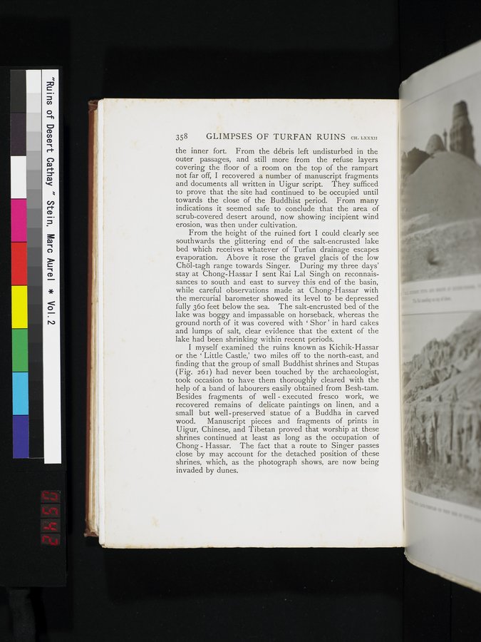 Ruins of Desert Cathay : vol.2 / 542 ページ（カラー画像）