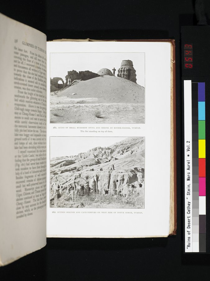 Ruins of Desert Cathay : vol.2 / 543 ページ（カラー画像）