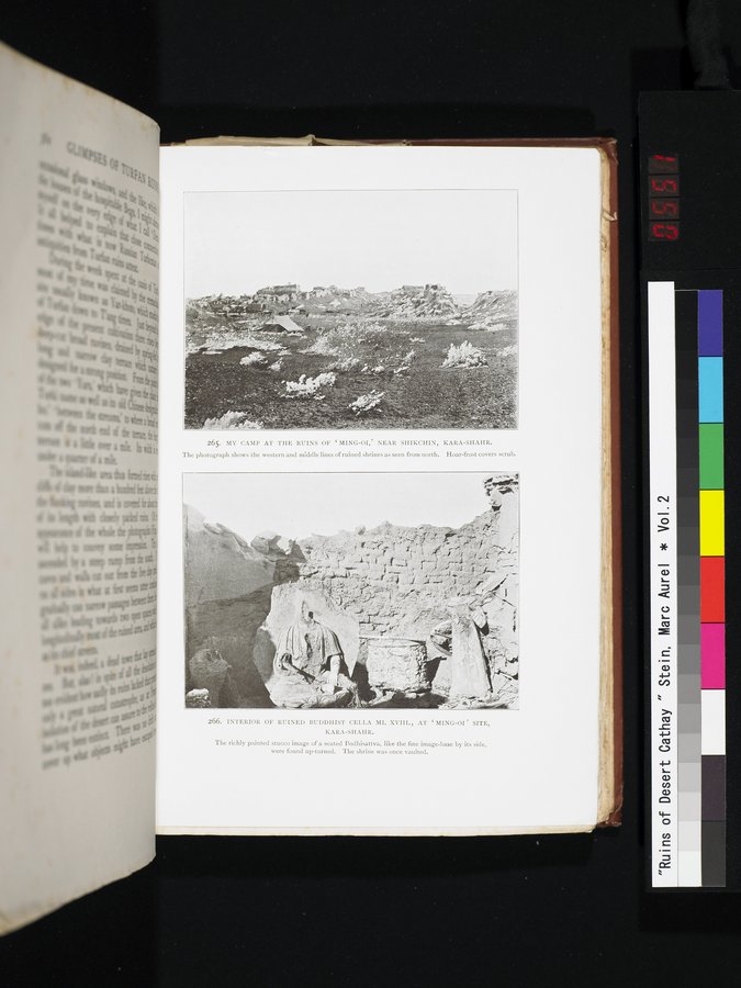 Ruins of Desert Cathay : vol.2 / 551 ページ（カラー画像）