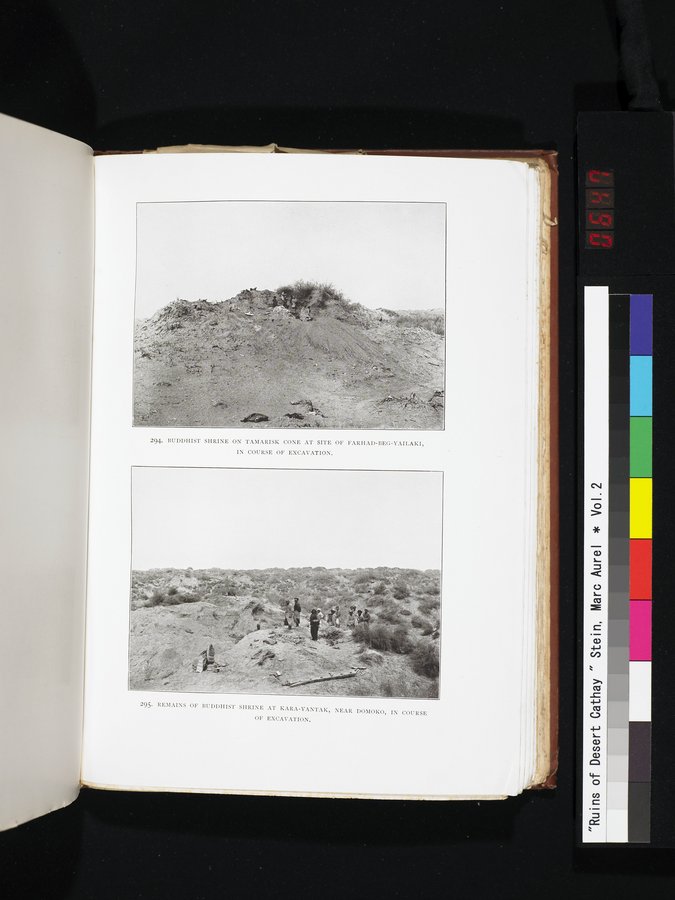 Ruins of Desert Cathay : vol.2 / 647 ページ（カラー画像）