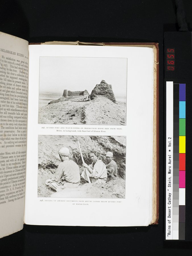 Ruins of Desert Cathay : vol.2 / 655 ページ（カラー画像）