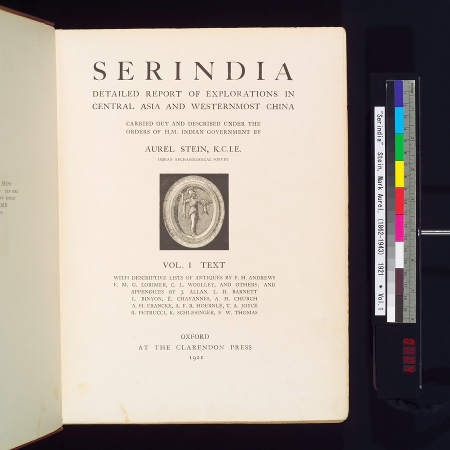 Serindia : vol.1 / 7 ページ（カラー画像）