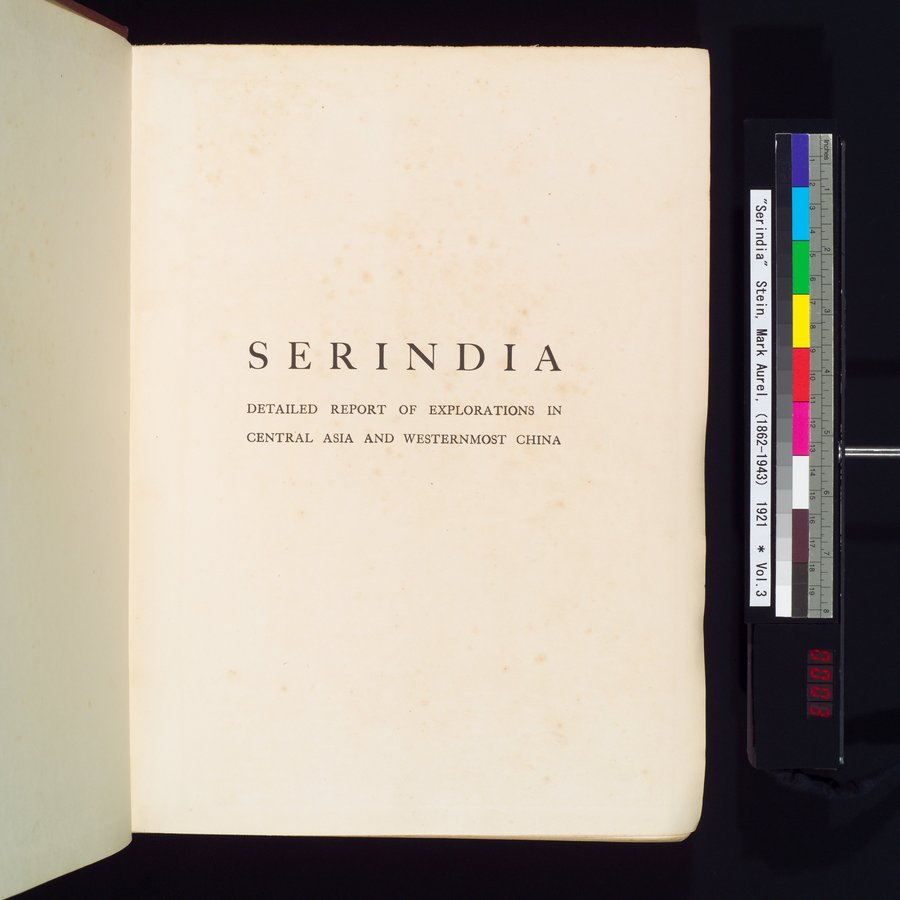 Serindia : vol.3 / 5 ページ（カラー画像）