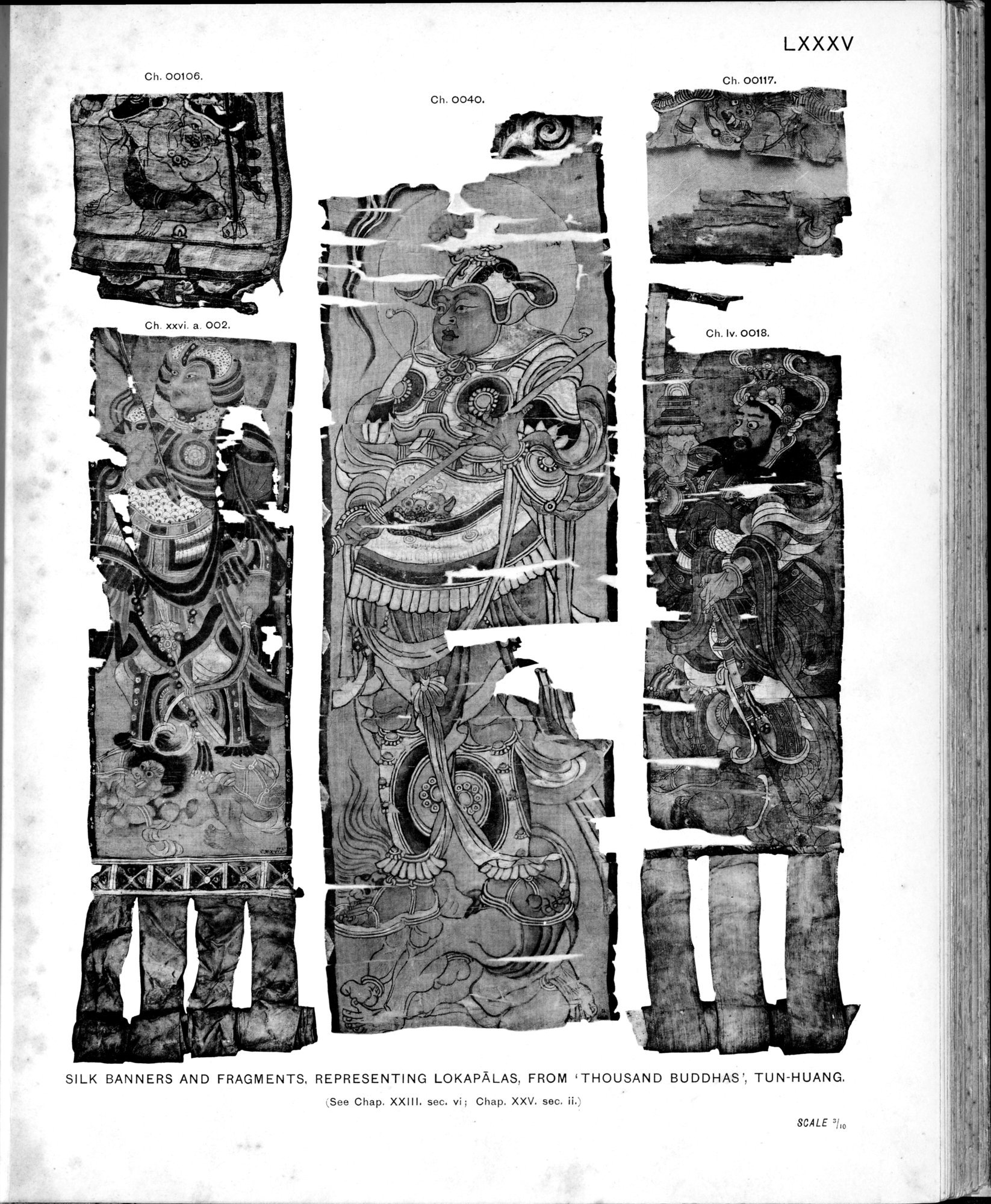 Serindia : vol.4 / 185 ページ（白黒高解像度画像）