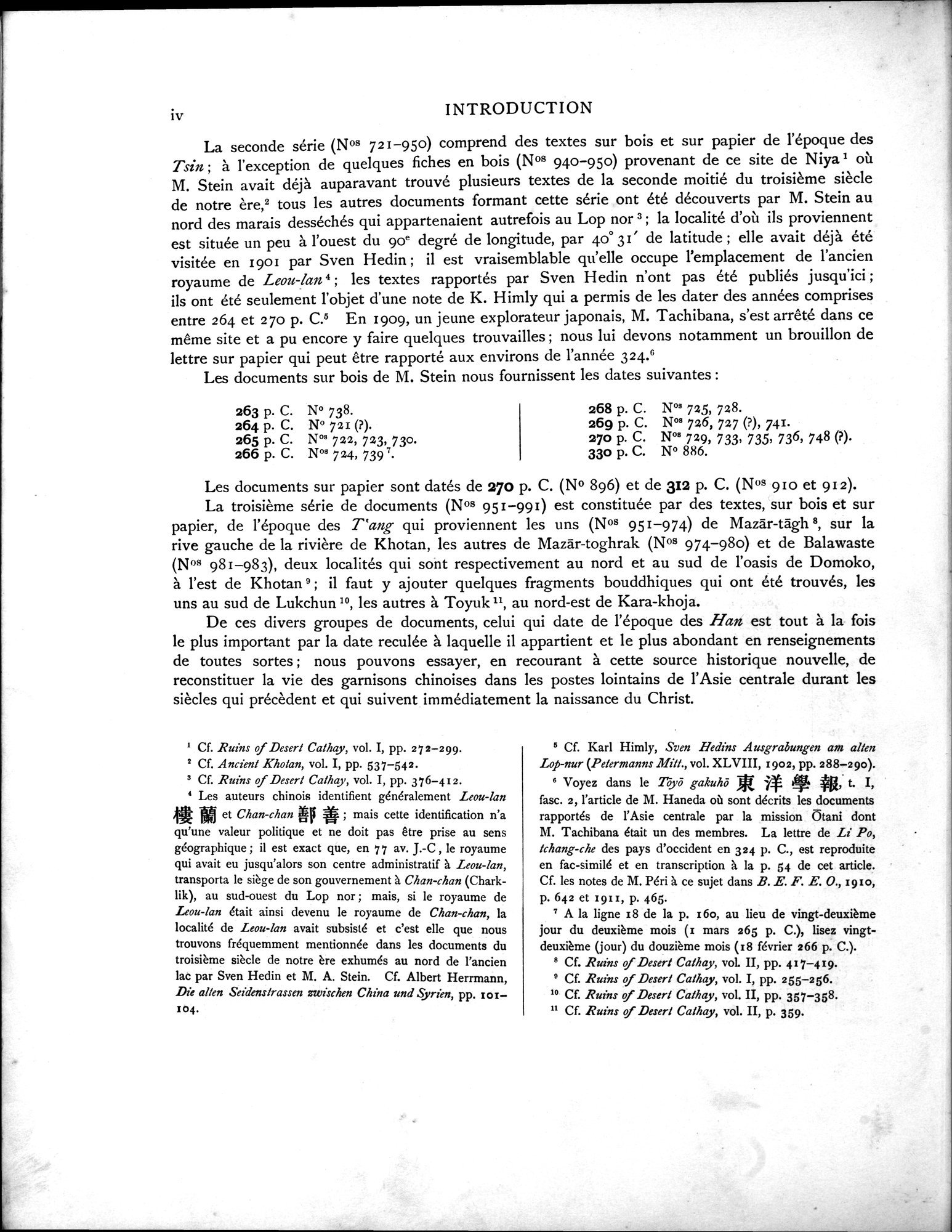 Les documents chinois découverts par Aurel Stein dans les sables du Turkestan Oriental : vol.1 / Page 14 (Grayscale High Resolution Image)