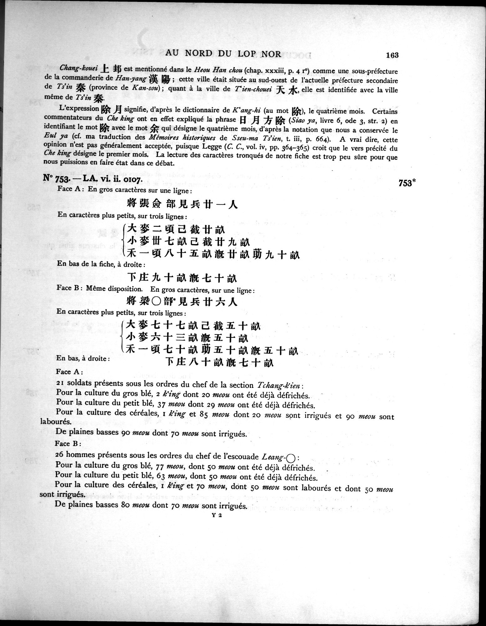 Les documents chinois découverts par Aurel Stein dans les sables du Turkestan Oriental : vol.1 / 197 ページ（白黒高解像度画像）