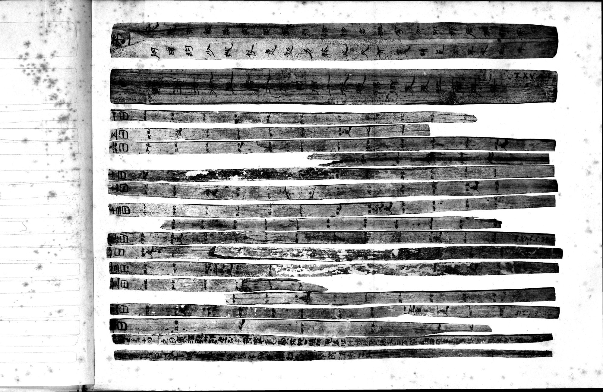 Les documents chinois découverts par Aurel Stein dans les sables du Turkestan Oriental : vol.1 / 271 ページ（白黒高解像度画像）
