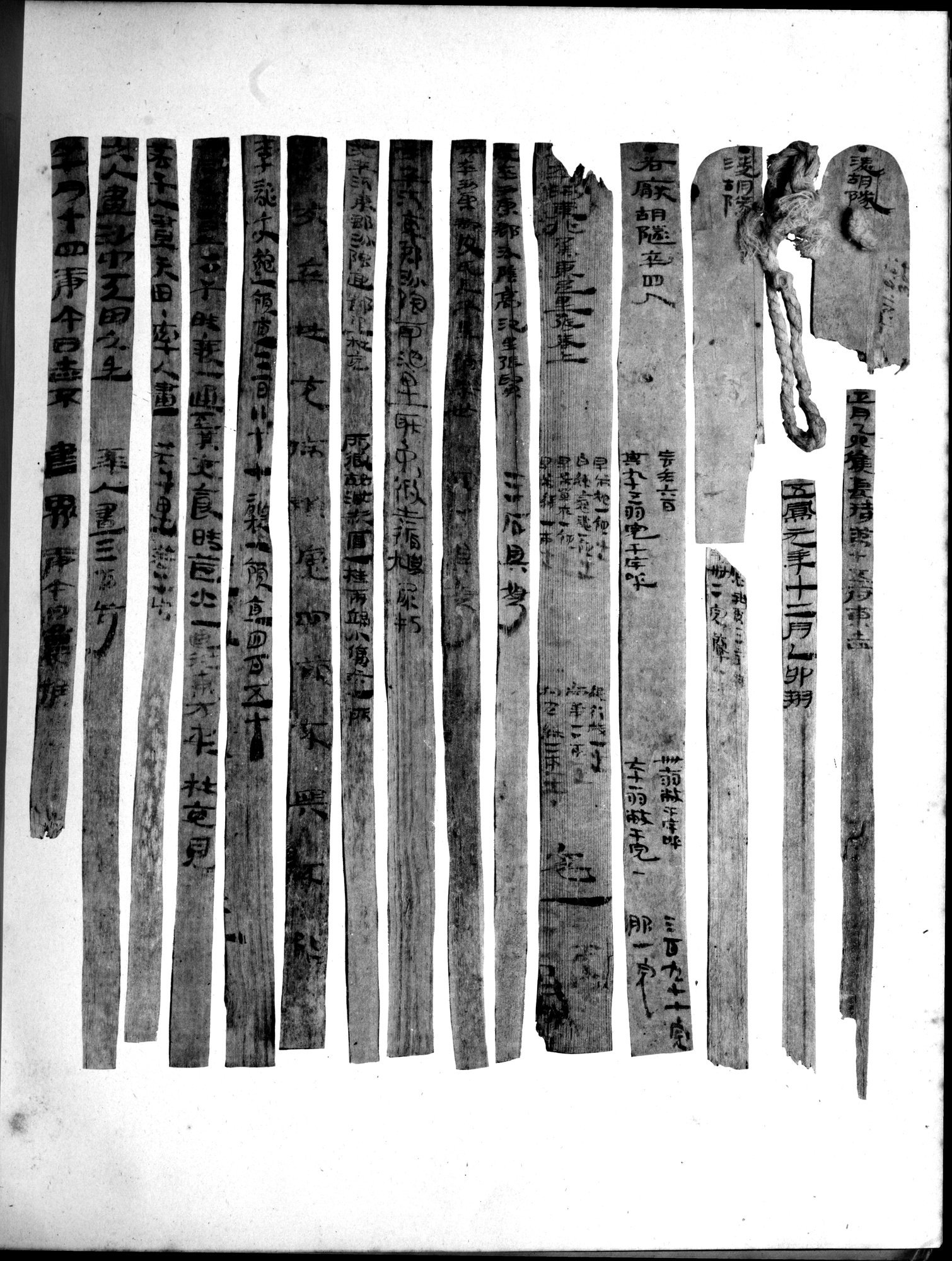 Les documents chinois découverts par Aurel Stein dans les sables du Turkestan Oriental : vol.1 / 283 ページ（白黒高解像度画像）