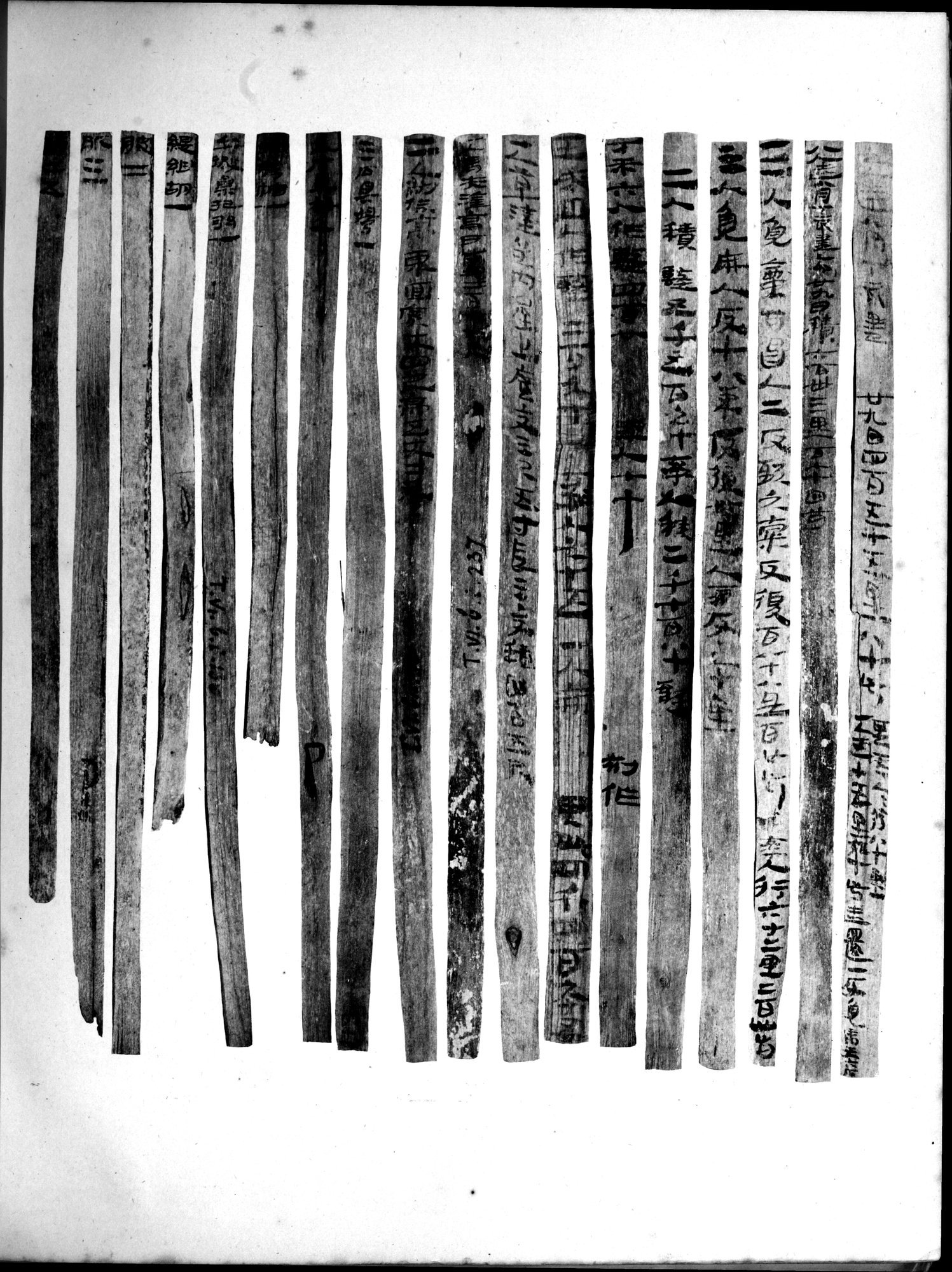 Les documents chinois découverts par Aurel Stein dans les sables du Turkestan Oriental : vol.1 / 287 ページ（白黒高解像度画像）