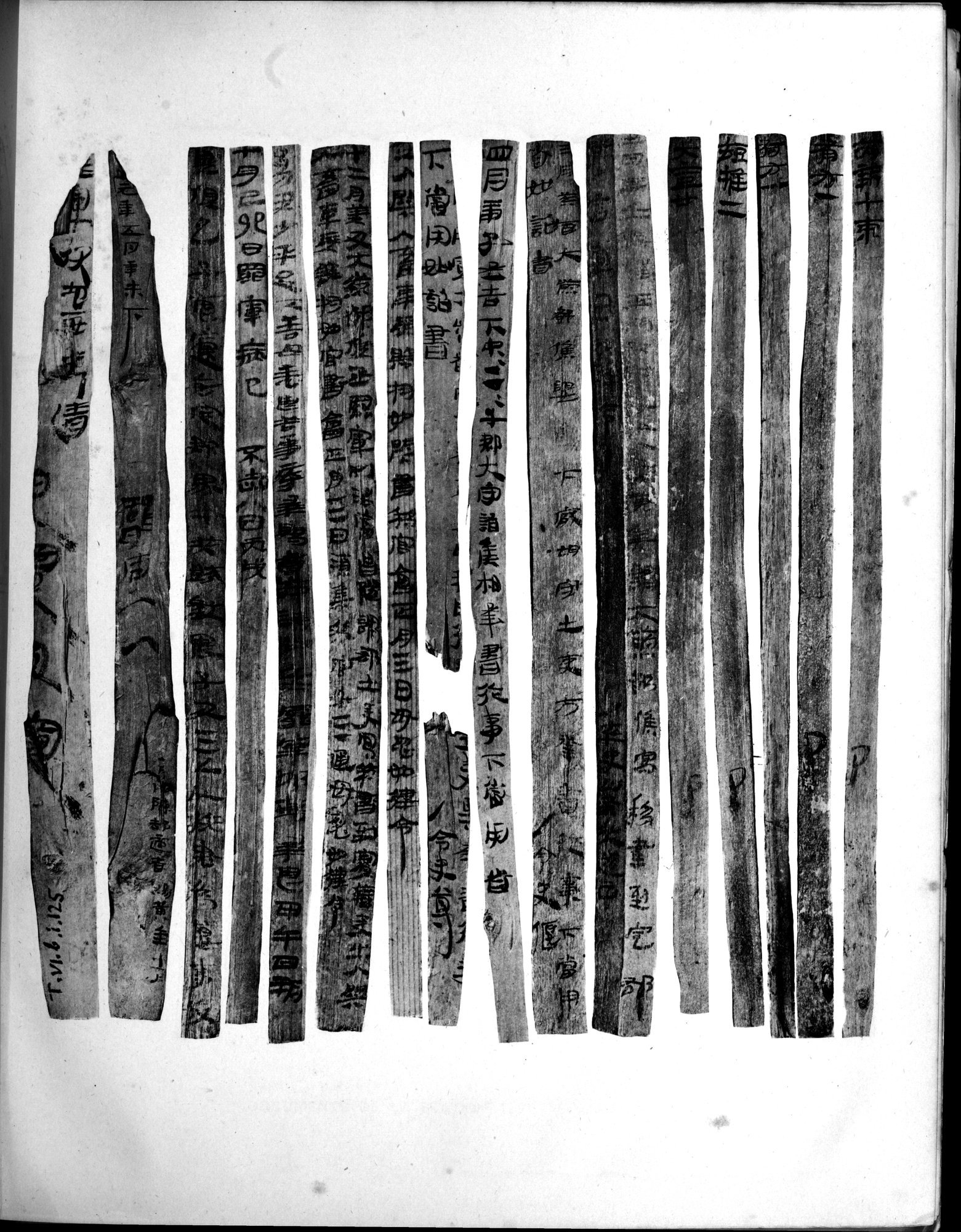 Les documents chinois découverts par Aurel Stein dans les sables du Turkestan Oriental : vol.1 / 291 ページ（白黒高解像度画像）