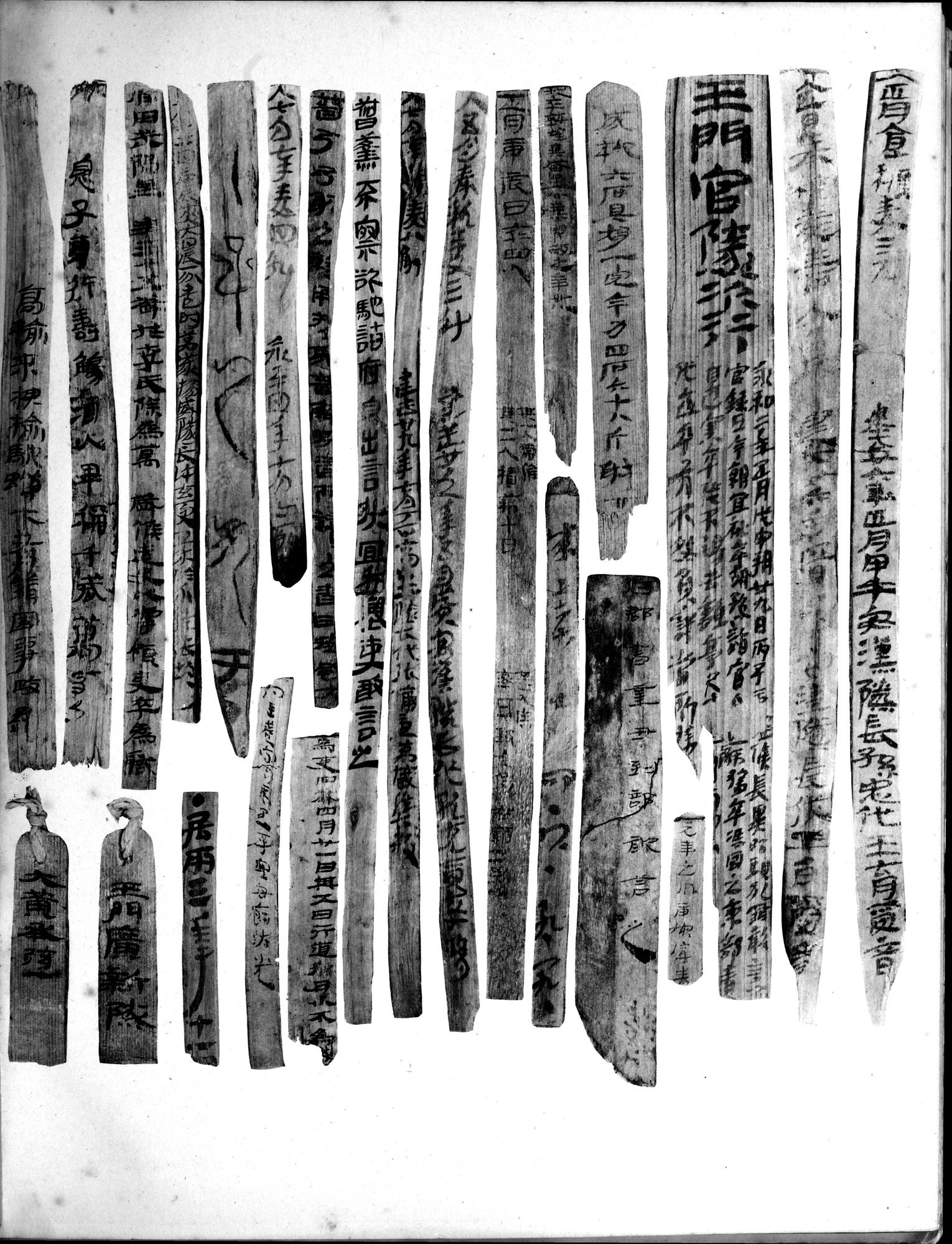 Les documents chinois découverts par Aurel Stein dans les sables du Turkestan Oriental : vol.1 / 331 ページ（白黒高解像度画像）