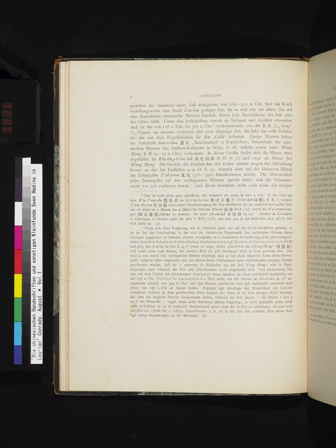 Die Chinesischen Handschriften- und sonstigen Kleinfunde Sven Hedins in Lou-lan : vol.1 / Page 30 (Color Image)