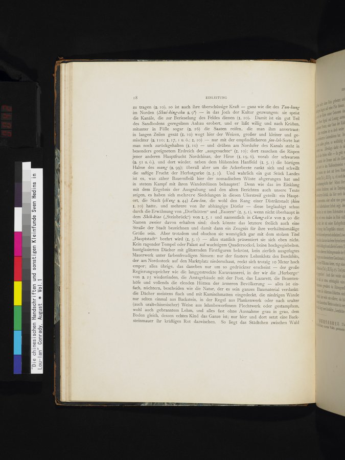 Die Chinesischen Handschriften- und sonstigen Kleinfunde Sven Hedins in Lou-lan : vol.1 / Page 42 (Color Image)