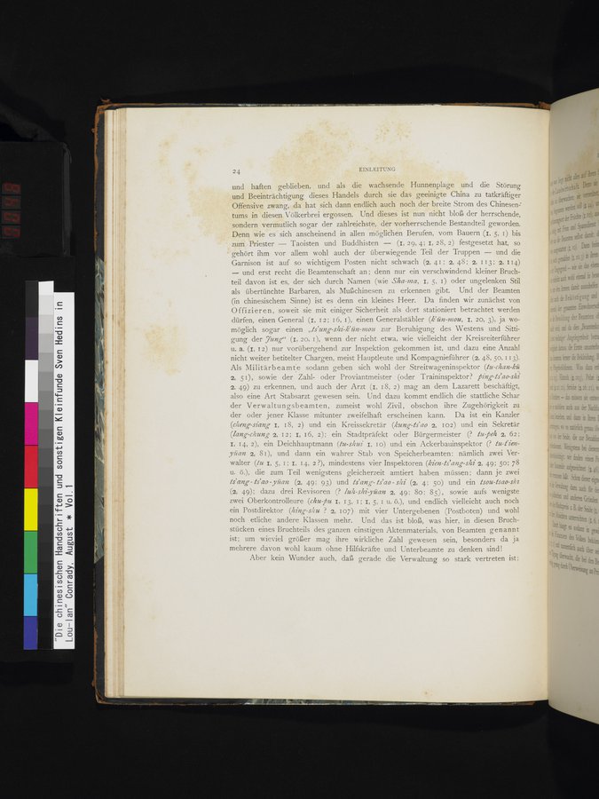 Die Chinesischen Handschriften- und sonstigen Kleinfunde Sven Hedins in Lou-lan : vol.1 / Page 48 (Color Image)