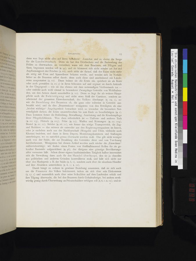 Die Chinesischen Handschriften- und sonstigen Kleinfunde Sven Hedins in Lou-lan : vol.1 / Page 49 (Color Image)