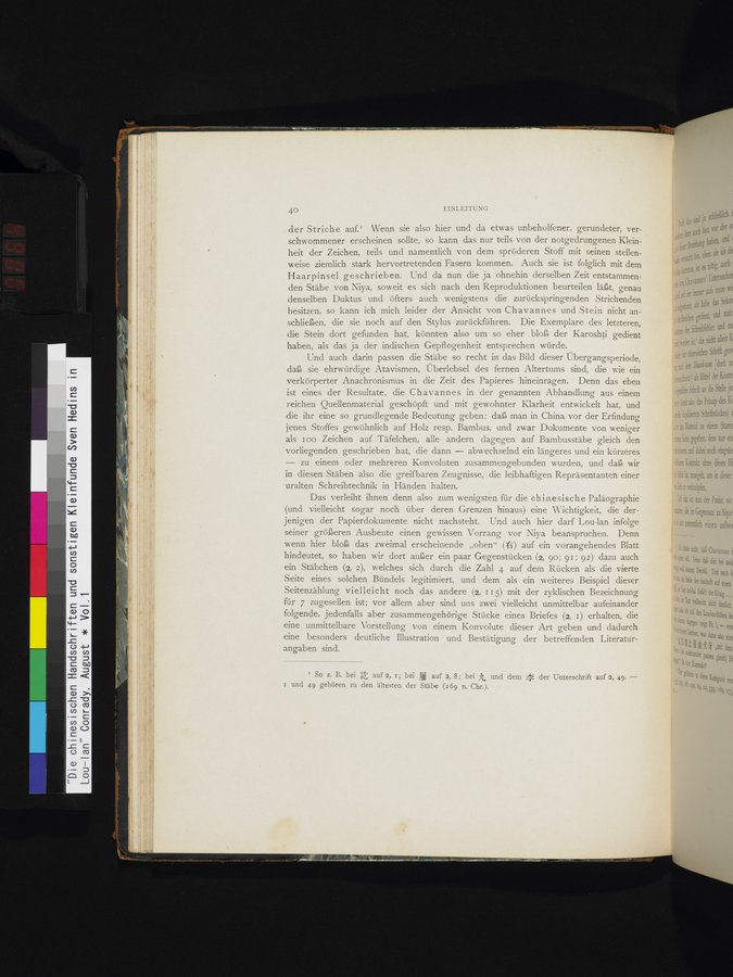 Die Chinesischen Handschriften- und sonstigen Kleinfunde Sven Hedins in Lou-lan : vol.1 / Page 64 (Color Image)