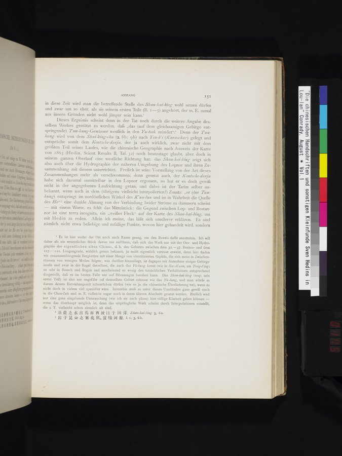 Die Chinesischen Handschriften- und sonstigen Kleinfunde Sven Hedins in Lou-lan : vol.1 / Page 175 (Color Image)