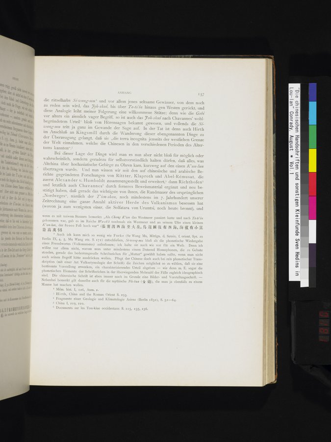 Die Chinesischen Handschriften- und sonstigen Kleinfunde Sven Hedins in Lou-lan : vol.1 / Page 181 (Color Image)