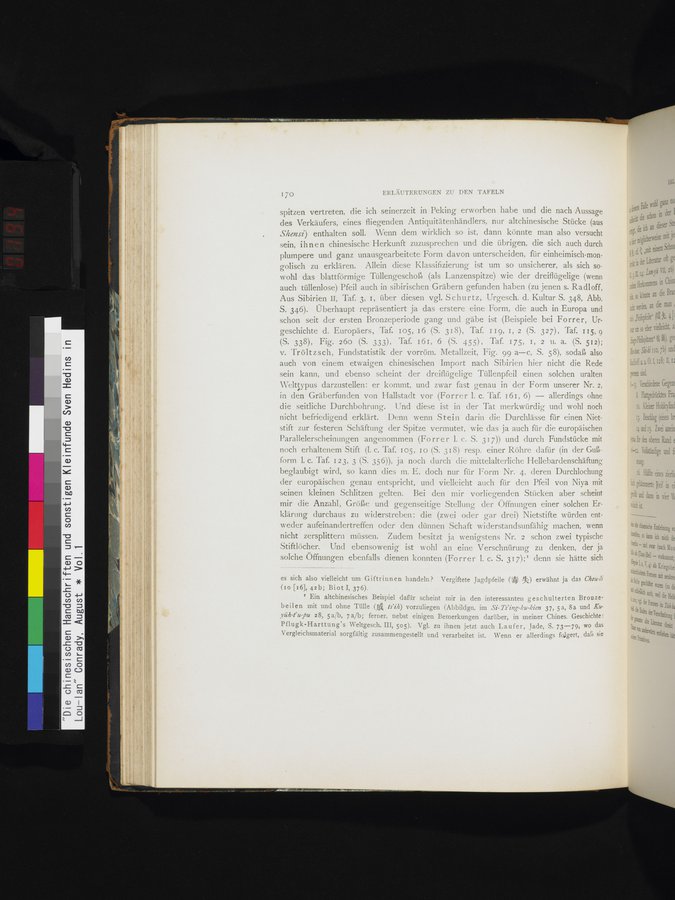 Die Chinesischen Handschriften- und sonstigen Kleinfunde Sven Hedins in Lou-lan : vol.1 / 194 ページ（カラー画像）