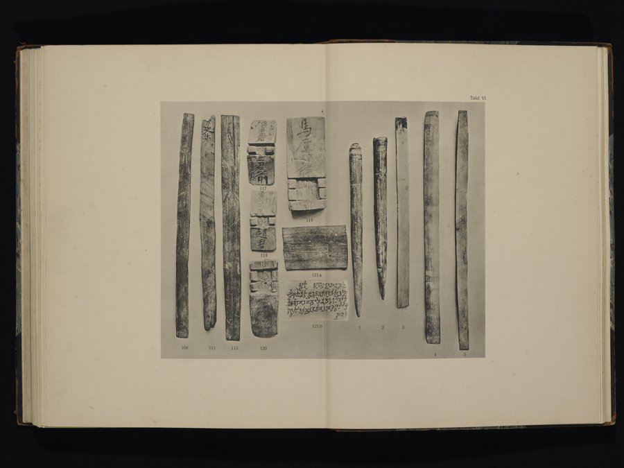 Die Chinesischen Handschriften- und sonstigen Kleinfunde Sven Hedins in Lou-lan : vol.1 / Page 304 (Color Image)
